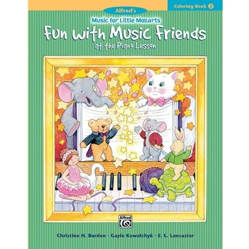 Music for Little Mozarts Coloring Book 2