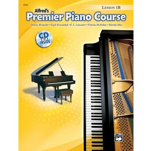 Premier Piano Course Lesson 1B w/CD