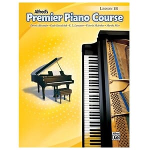 Premier Piano Course Lesson 1B (Book Only)