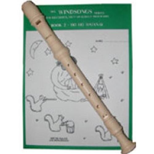 AULOS E303A 3-Piece Recorder + Windsongs Book 2
