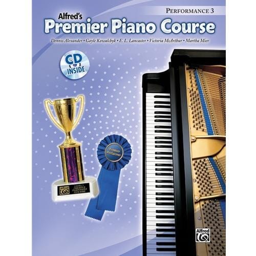 Premier Piano Course Performance 3 w/CD