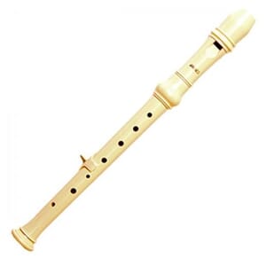 Aulos E202A 2-Piece German Soprano Recorder