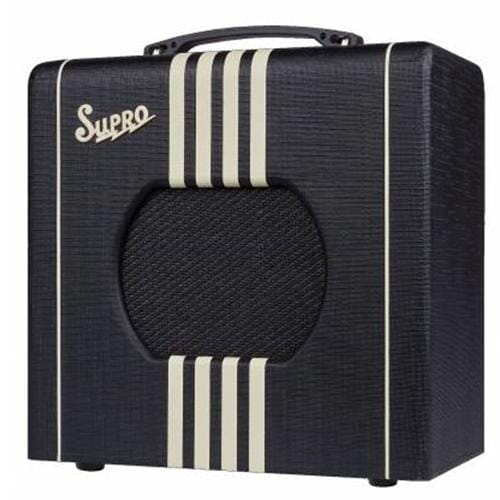 Supro Delta King 8 | 1W 1x8 Tube Amp Combo (Black & Cream)