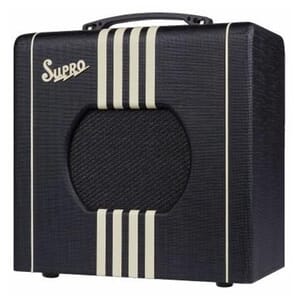Supro Delta King 8 | 1W 1x8 Tube Amp Combo (Black & Cream)