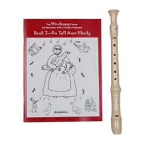 AULOS E303A 3-Piece Recorder + Windsongs Book 3