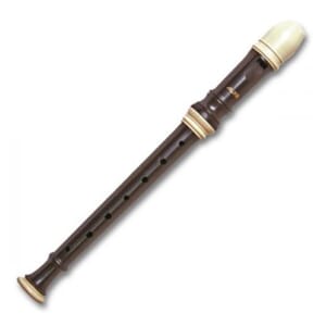 AULOS 1-Piece English/Baroque Soprano Recorder
