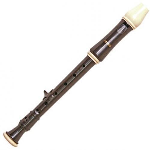 AULOS 3-Piece English/Baroque Soprano Recorder