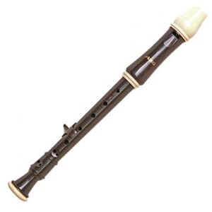 AULOS 3-Piece English/Baroque Soprano Recorder