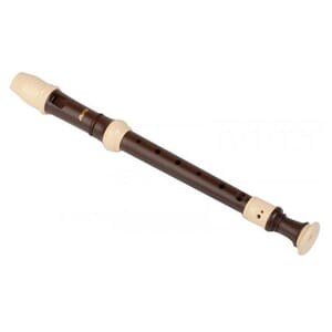 AULOS Haka Style Baroque Soprano Recorder, Wood Grain