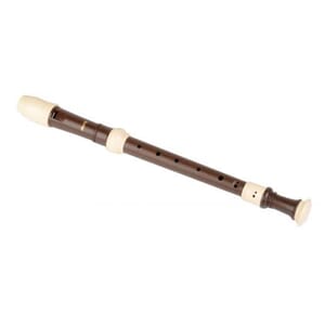 AULOS Haka Style Alto Baroque Recorder, Wood Grain