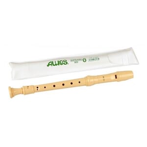 AULOS 3-Piece German-Fingering Soprano Recorder