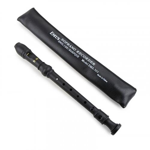 EMUS 3-Piece English/Baroque Soprano Recorder