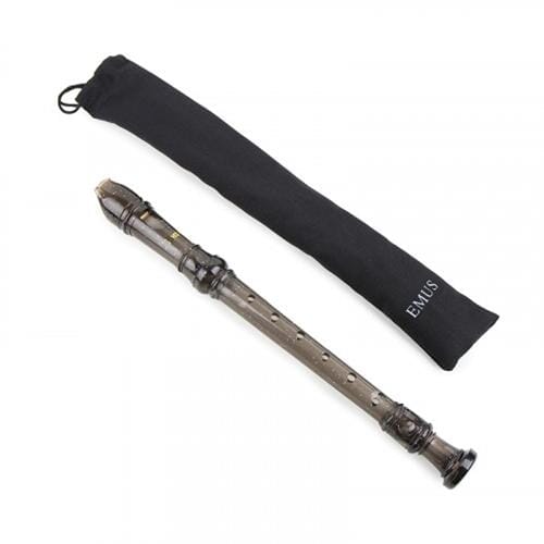 EMUS 3-Piece, English/Baroque Soprano, Black