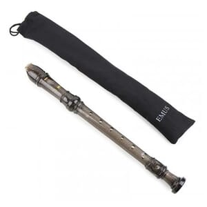 EMUS 3-Piece, English/Baroque Soprano, Black