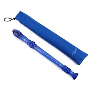 EMUS 3-Piece, English/Baroque Soprano, Blue