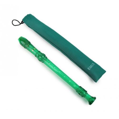 EMUS 3-Piece, English/Baroque Soprano, Green