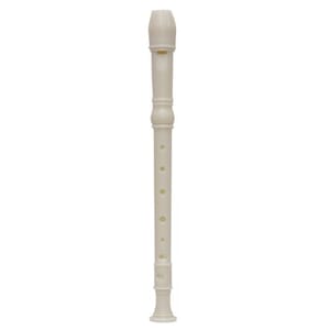 EMUS One-Piece German Soprano Recorder with Neck Strap