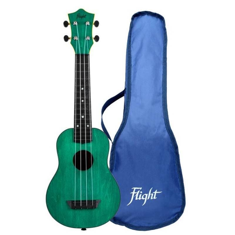 Flight TUS-35 Green Travel Soprano Ukulele