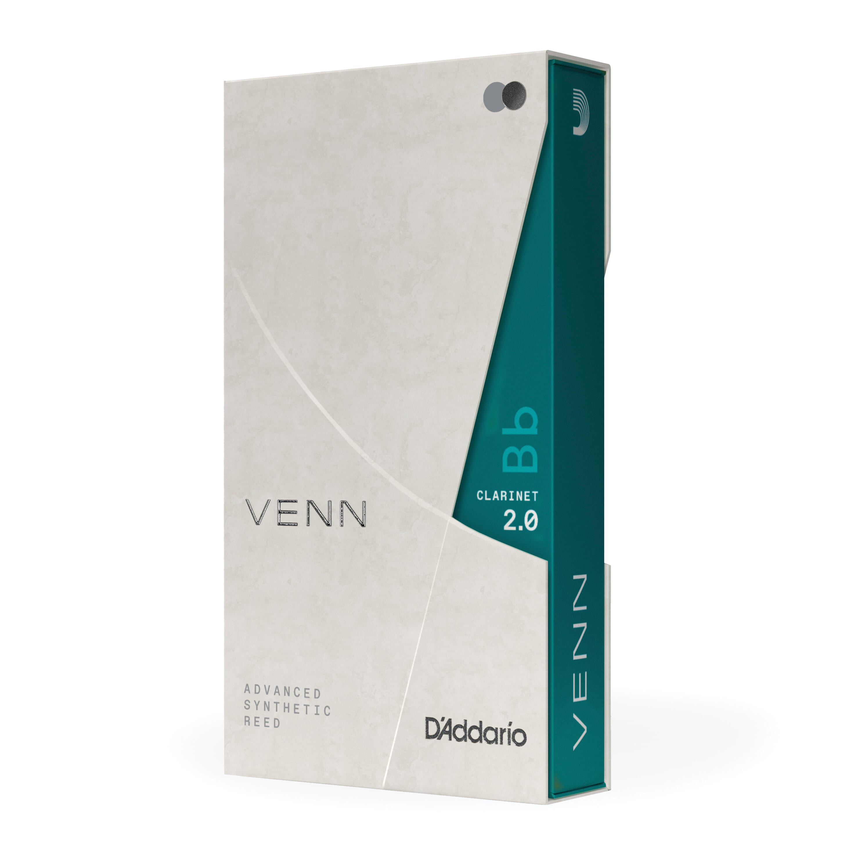 VENN Bb Clarinet Reed, G2, Strength 2.0