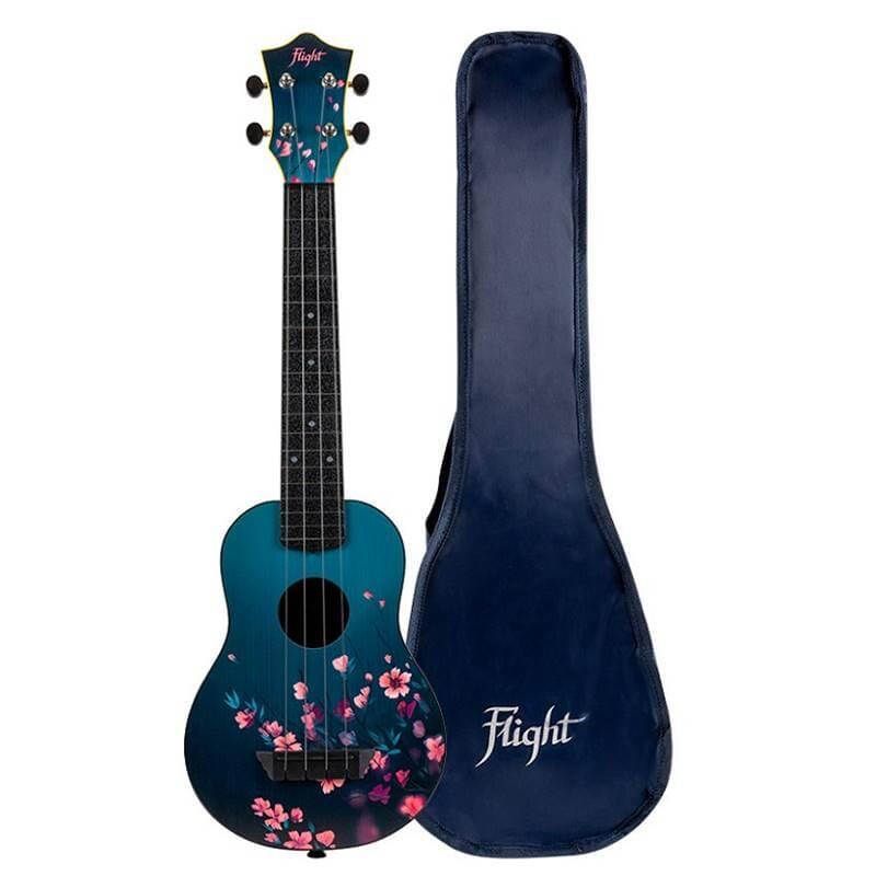 Flight Sakura Soprano Ukulele Long Neck