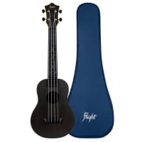 Flight TUC-35 Black Concert Travel Ukulele