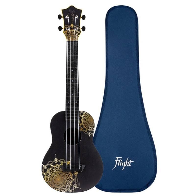 Flight TUC-40 GD Mandala Concert Ukulele
