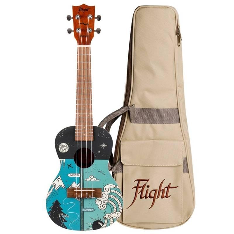 Flight AUC-33 Two Seasons Concert Ukulele