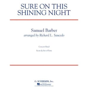 Sure on This Shining Night Concert Band