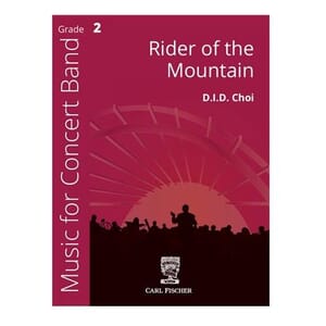 Rider of the Mountain Concert Band by Danny Choi