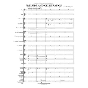 Prelude and Celebration Concert Band by Jonathan Dagenais