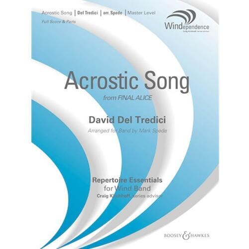 Acrostic Song Concert Band by David del Tredici