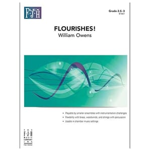 Flourishes! Concert Band by William Owens