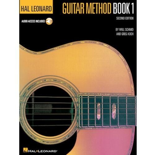 Hal Leonard Guitar Method Book 1 – Second Edition Book/Audio