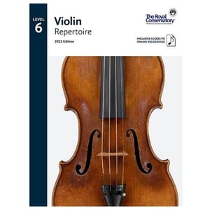 RCM Violin Repertoire Level 6 (2021)