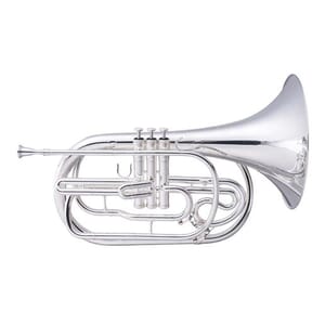 John Packer JP2052S Marching French Horn Silver