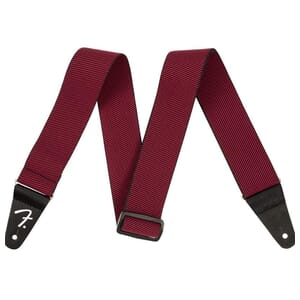 Fender WeighLess™ Tweed Strap, Red, 2"