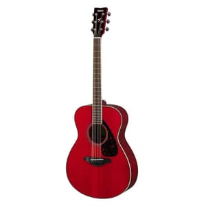 Yamaha FS820 Acoustic Folk Guitar Ruby Red