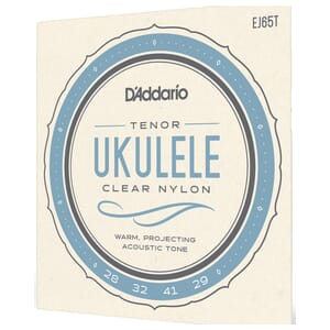 D'addario Pro Arte EJ65T Tenor Ukulele String Set, Clear