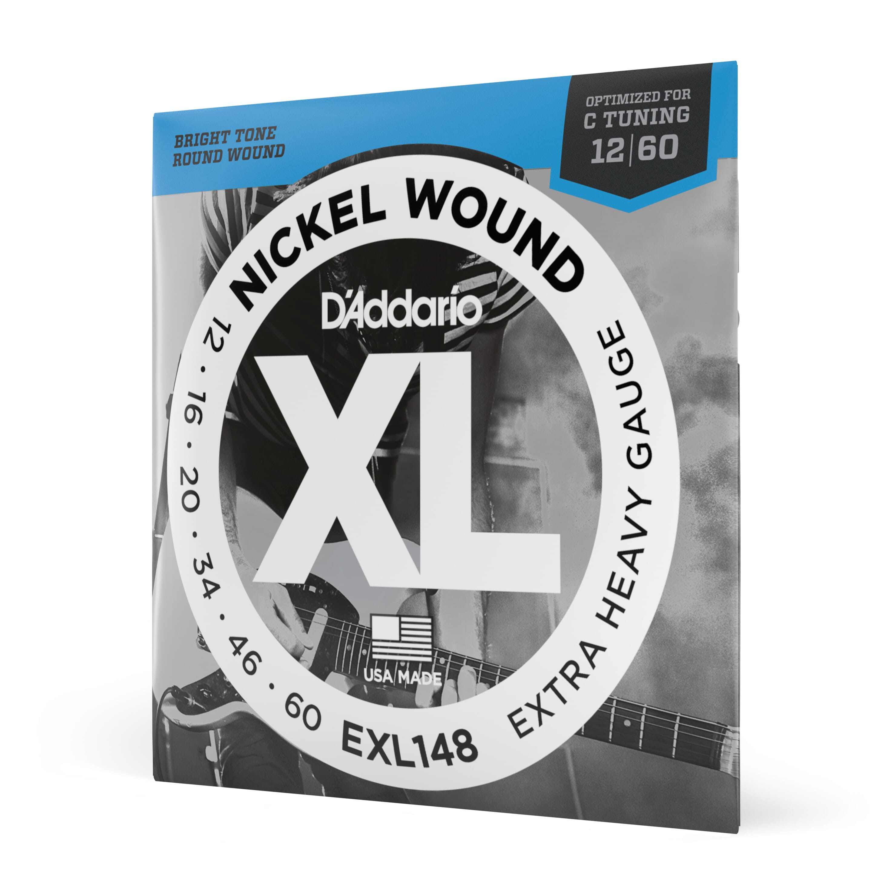 D'addario EXL148 Electric Strings (12-60)