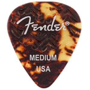 Fender Wavelength 351 Medium Shell Picks (6 Pack)