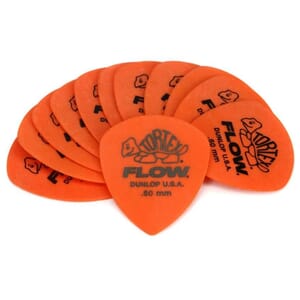 Dunlop Tortex .60mm Flow Picks (12 Pack)